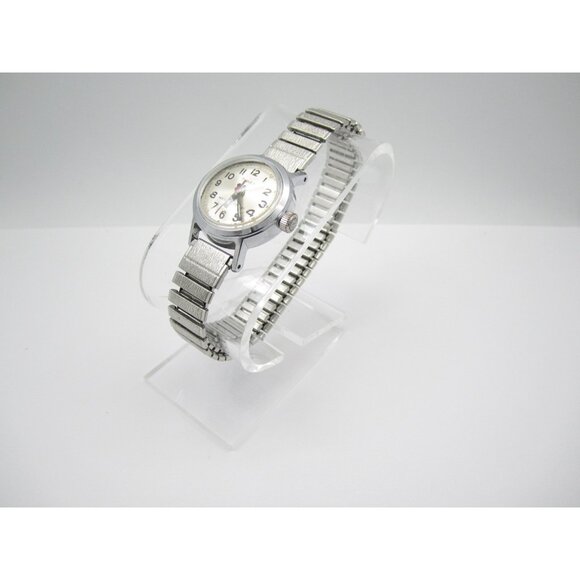 Vtg Women Timex Hand Wind Mechanical Analog 24mm Round Watch (H991) - Picture 7 of 12
